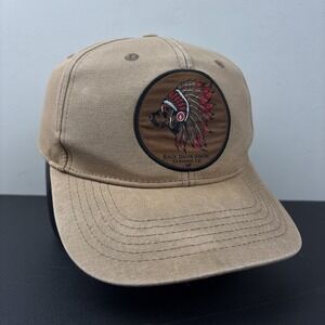 Back Down South Clothing Co Hat Waxed Tan Chief Faded Snapback Hunting Cap
